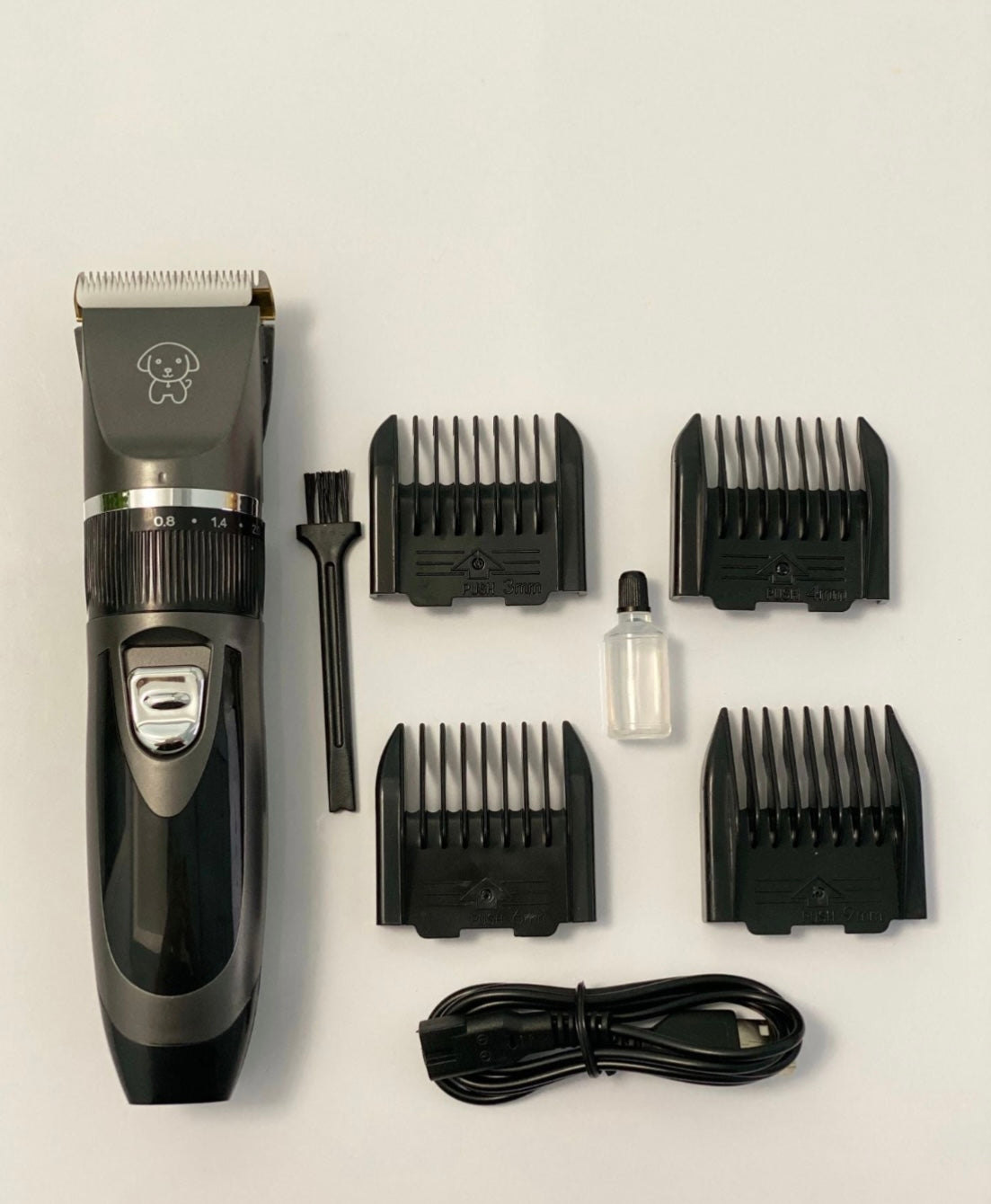 Factory direct Amazon pet hair clipper hair clipper cat dog pet supplies rechargeable pet shaver K8
