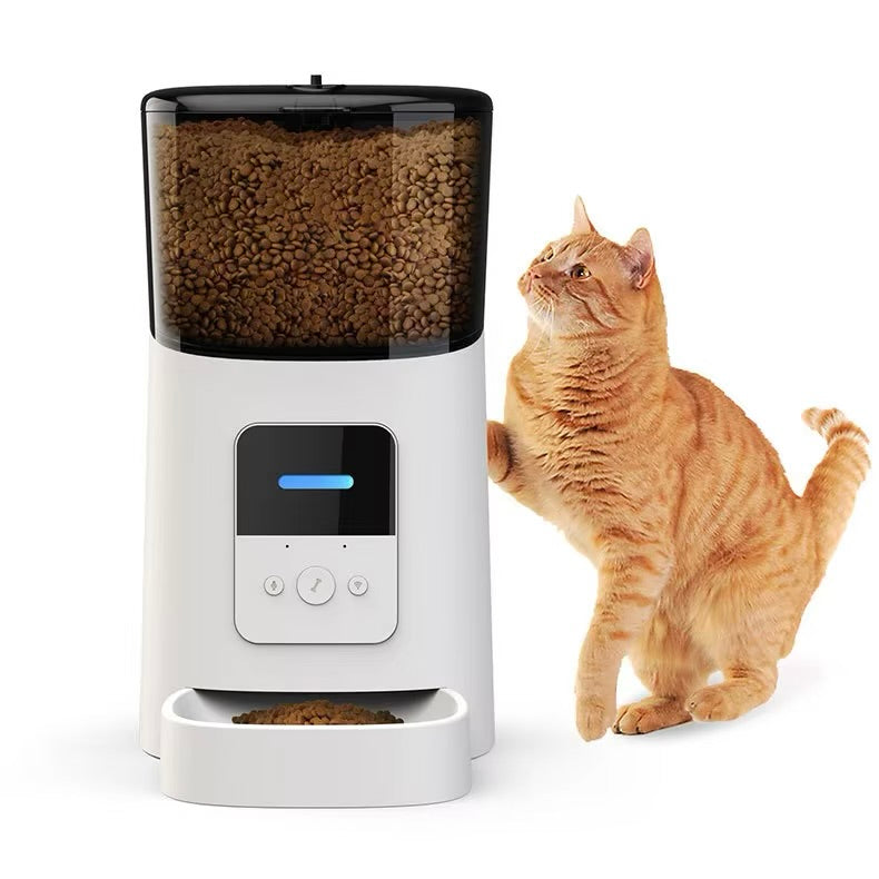 Iteration Amazon hot-selling pet feeder automatic feeder pet smart feeder